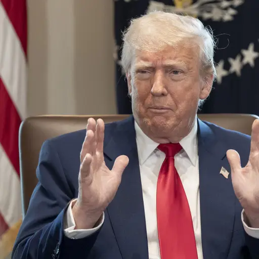 Trump celebra con su gabinete los primeros 100 días de su segundo mandato ,EFE