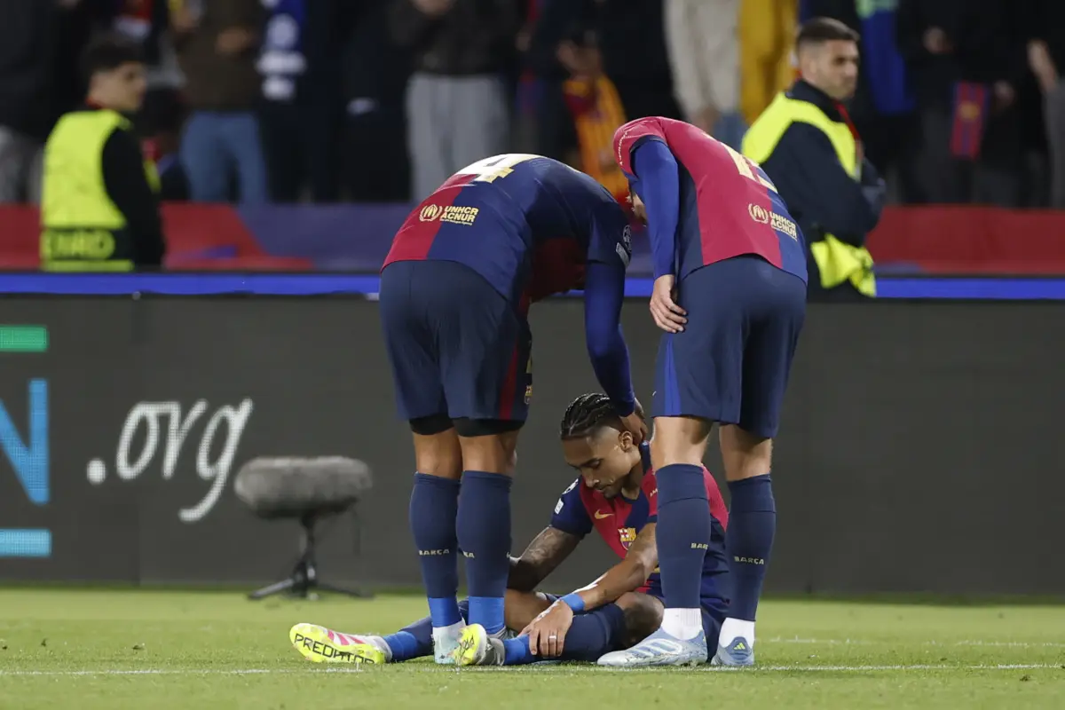 Raphinha se muestra autocrítico tras el empate ante Inter 
