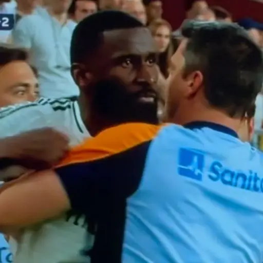 Antonio Rüdiger lanzó un objeto al árbitro, según acta del partido