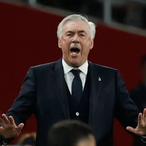 Carlo Ancelotti, técnico del Real Madrid 