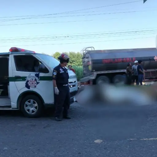 El accidente ocurrió en el área de San Antonio, Suchitepéquez. ,Bomberos Municipales Departamentales. 