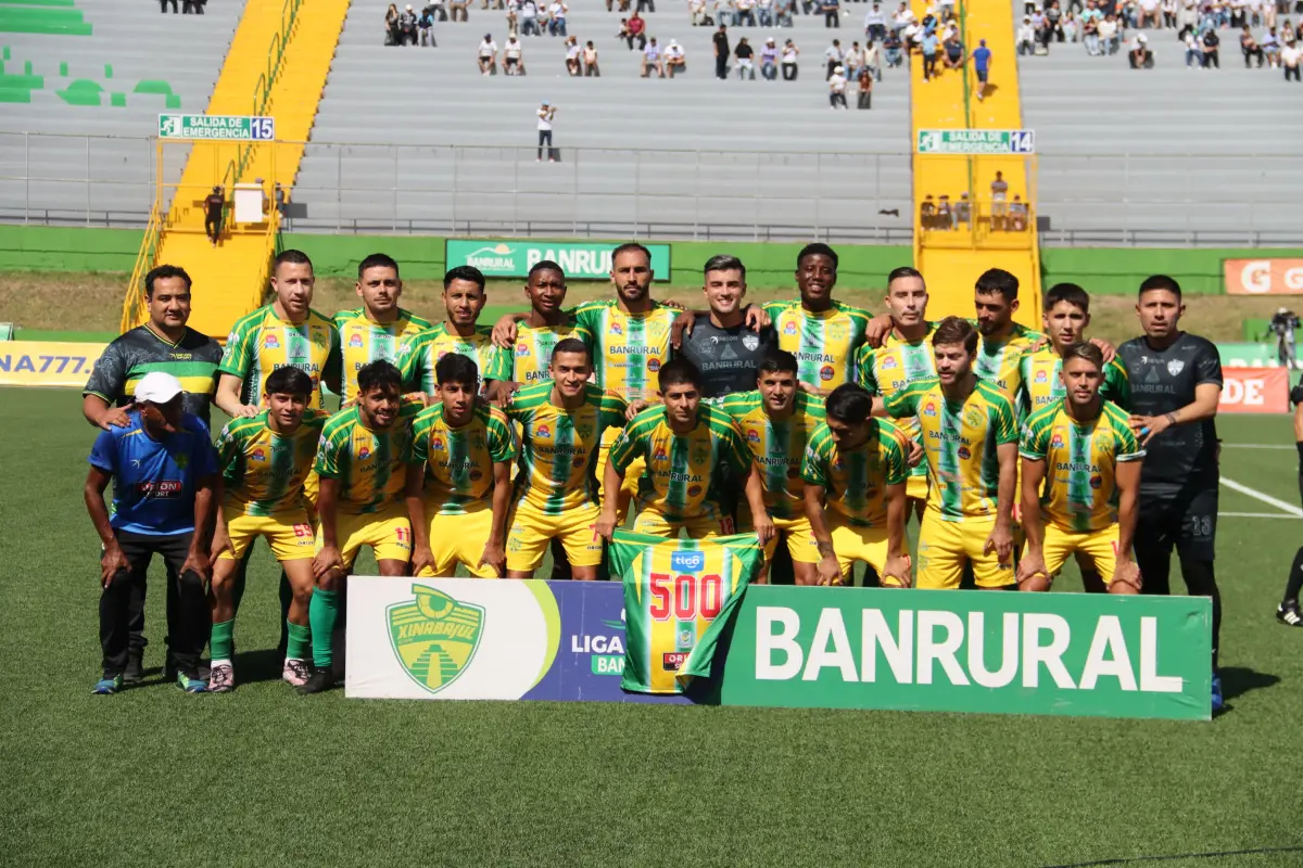 Plantilla de Xinabajul en el Torneo Clausura 2025 - Alex Meoño