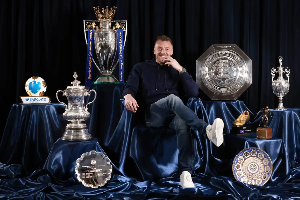 Los trofeos que Jamie Vardy conquistó con el Leicester City - Leicester City