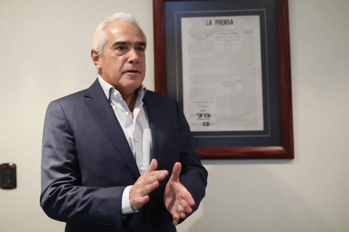 El presidente de la Sociedad Interamericana de Prensa (SIP), el salvadoreño José Roberto Dutriz, de archivo EFE