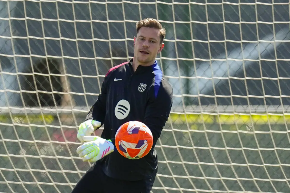 Ter Stegen recibe el alta médica y es convocado para la final de Copa del Rey - EFE