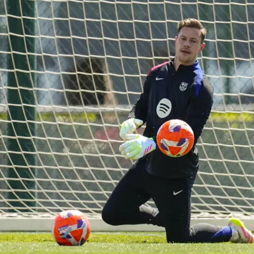 Ter Stegen recibe el alta médica y es convocado para la final de Copa del Rey - EFE