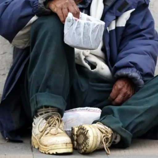 La Diva Indigente es viral. ,Redes sociales.