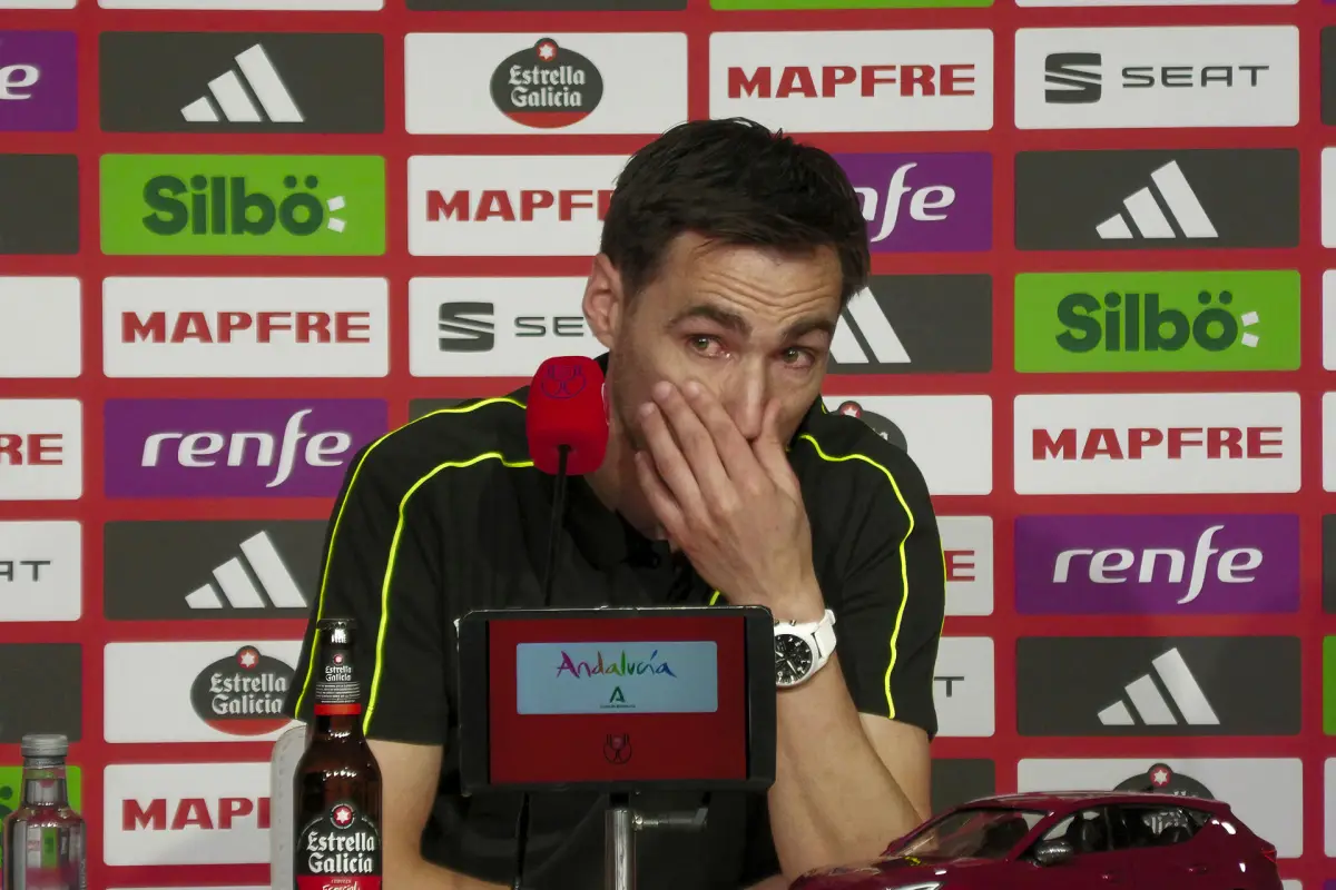 Ricardo de Burgos Bengoechea, árbitro de la final de Copa del Rey - EFE