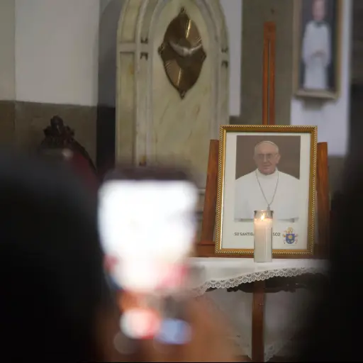 Una misa en Catedral Metropolitana de Guatemala en memoria del papa Francisco. ,Omar Solís/Emisoras Unidas