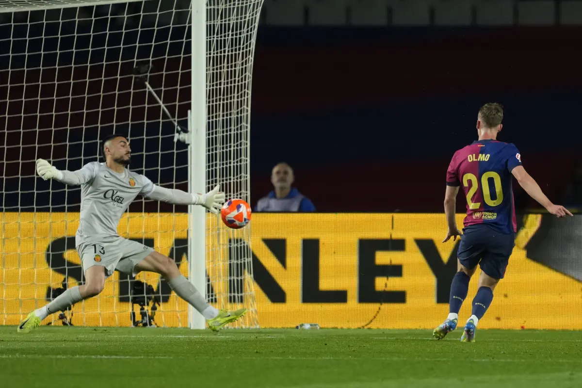 Barcelona derrotó a Mallorca 1-0, pese a rematar casi 40 veces