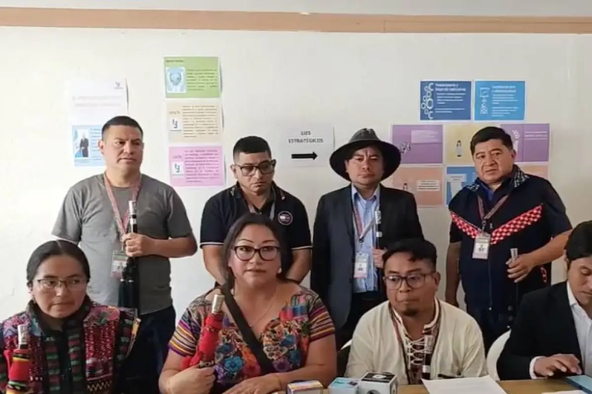 Las autoridades de los 48 Cantones de Totonicapán se pronuncian sobre capturas de exautoridades de esa organización., 48 Cantones