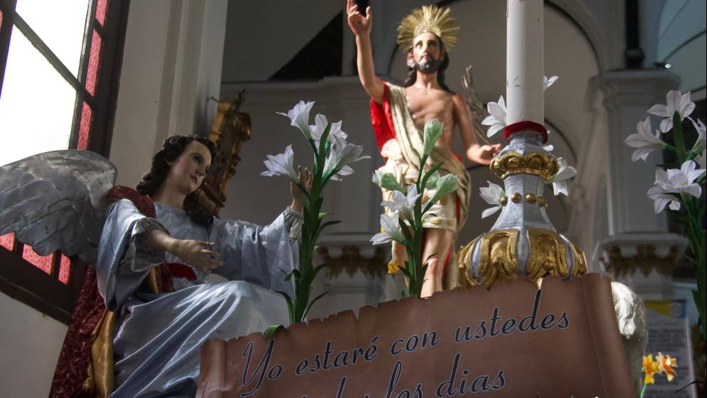 Celebran a Jesús Resucitado en el templo de El Calvario | Omar Solís