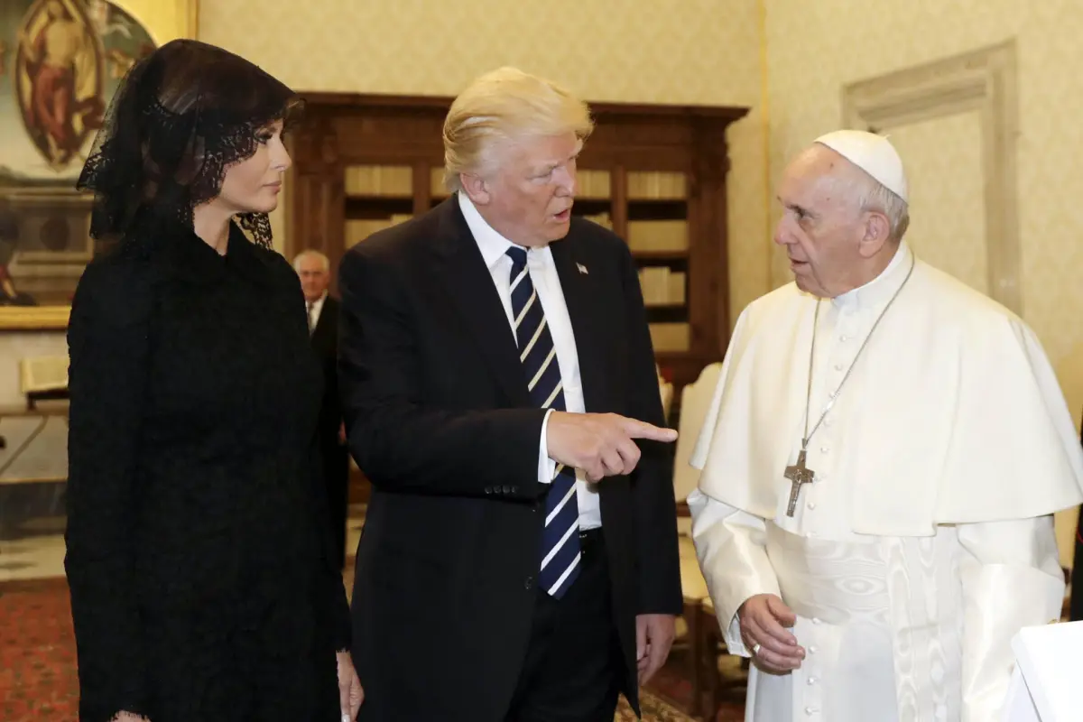 Reunión entre Donald Trump y el papa Francisco en 2017, EFE
