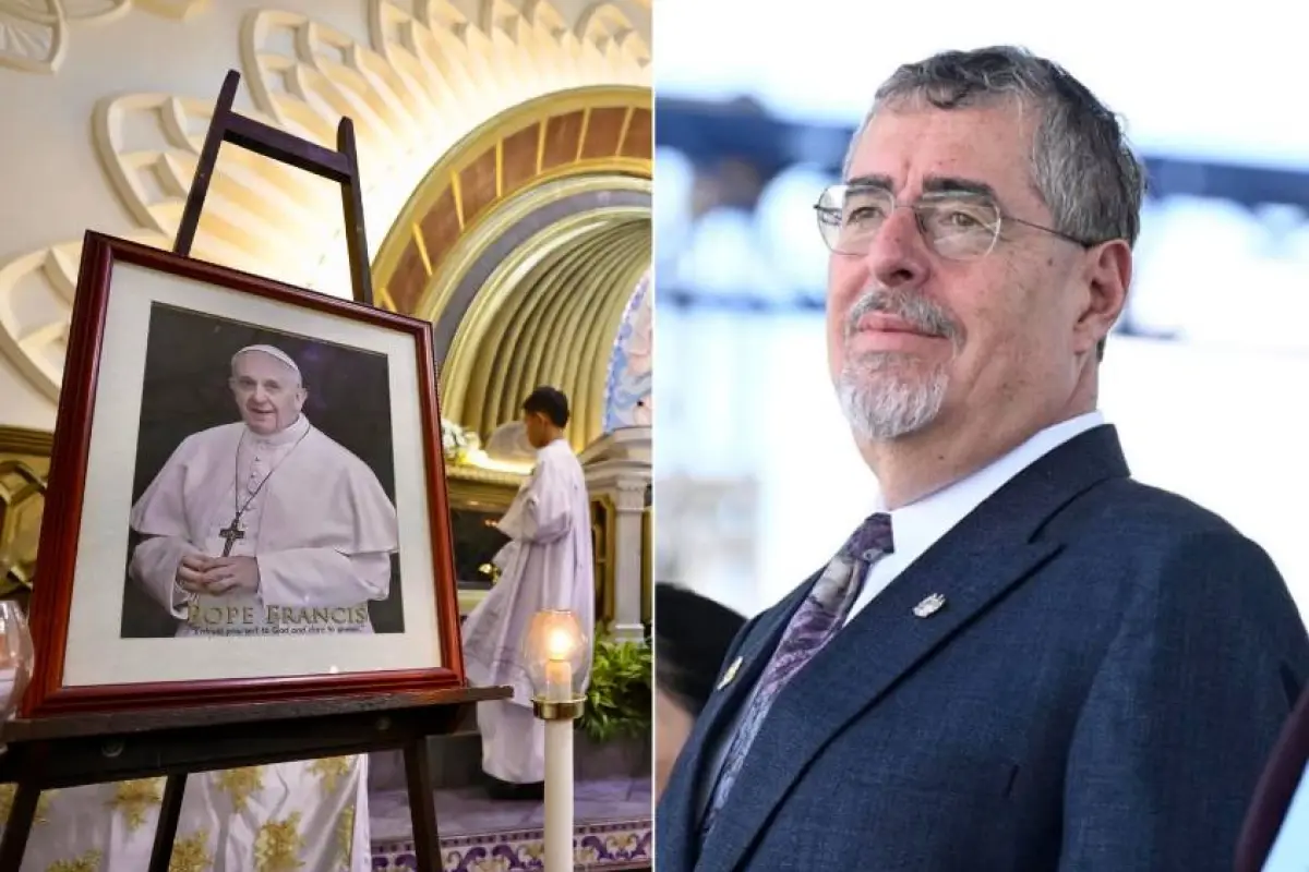 Bernardo Arévalo lamenta muerte del papa Francisco, EFE / Facebook