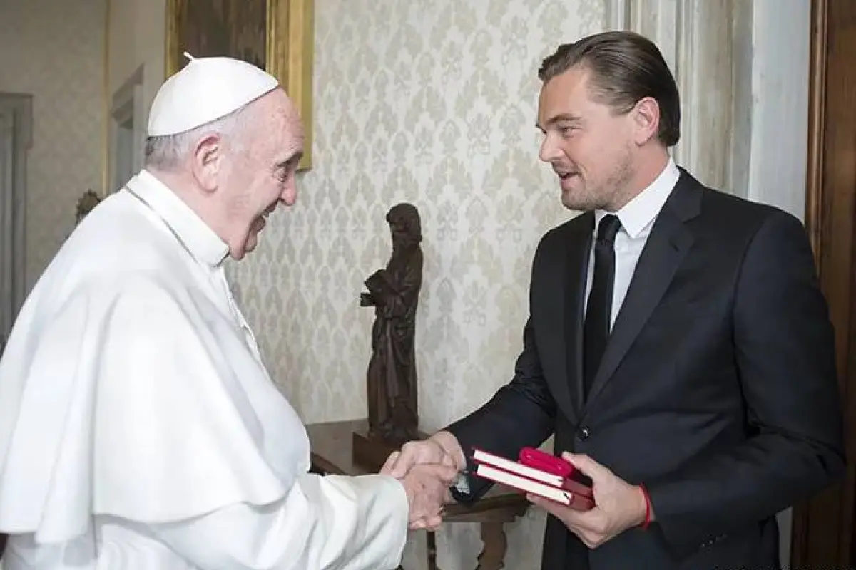 Papa Francisco Leonardo DiCaprio, Instagram