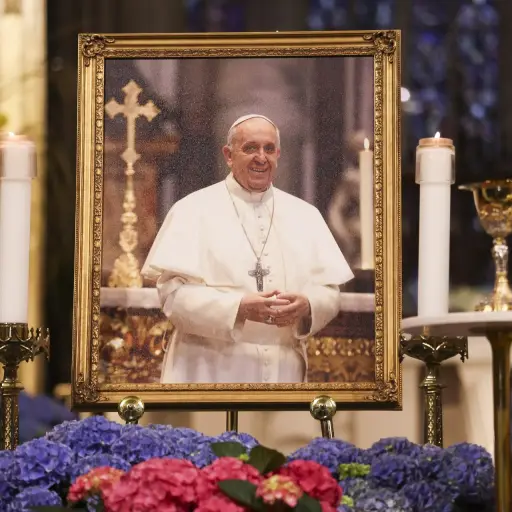 Misa en honor al papa Francisco ,EFE