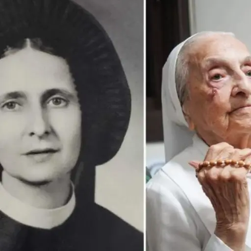 Monja Inah Canabarro Lucas, bendición del Papa Francisco ,Foto Guinness World Record