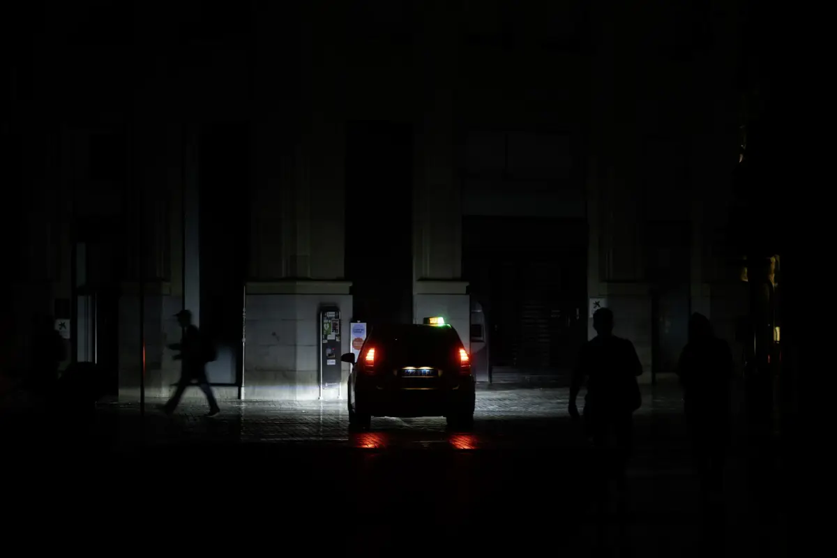 Masivo apagón en España, abril 2025, EFE