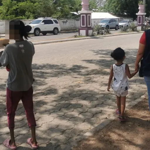 Los menores se encontraban en una carpa en un área pública de Chiquimula. ,PGN