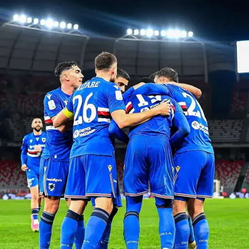 Sampdoria, histórico club italiano, desciende a la Serie C - instagram @sampdoria