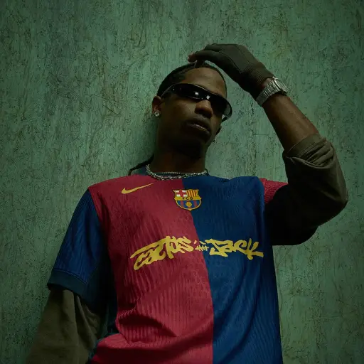 Barcelona anuncia su colaboración con Travis Scott - instagram @fcbarcelona