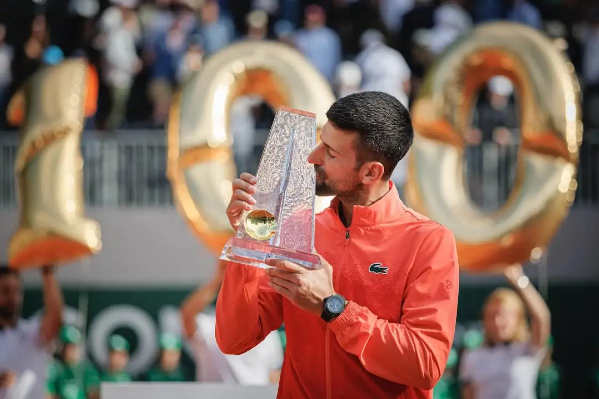 Novak Djokovic alcanza los 100 títulos en su carrera - instagram @djokernole
