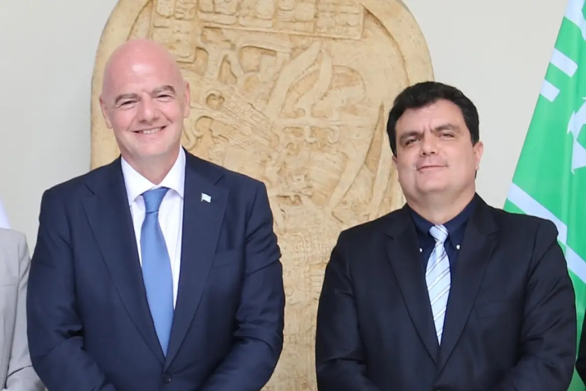 Presidente de la FIFA vuelve a felicitar a la Federación de Futbol de Guatemala - instagram @gianni_infantino