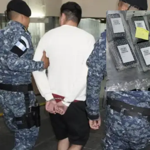 Detenido en aeropuerto por intentar ingresar celulares sin declarar ,