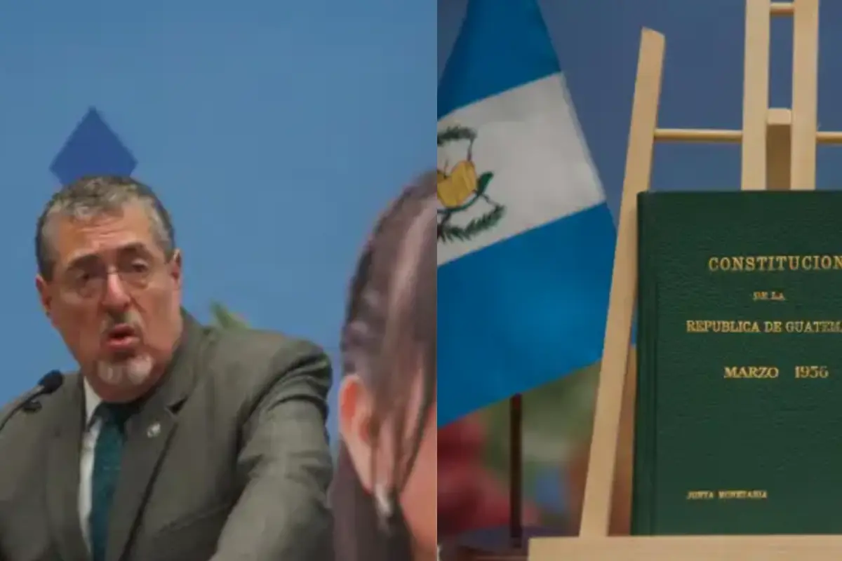 El presidente Arévalo se refirió a los 40 años de promulgación de la Constitución de Guatemala., 