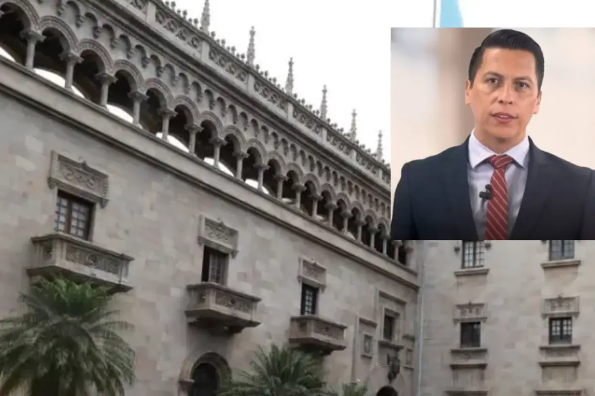 El viceministro de Gobernación, José Portillo., 