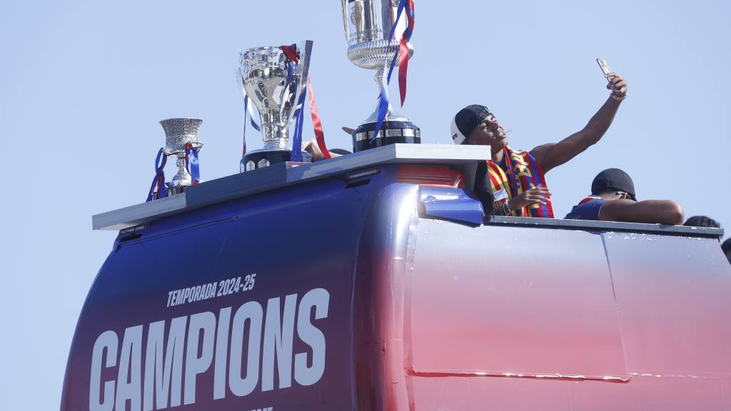 Barcelona celebra el triplete del Barça | EFE