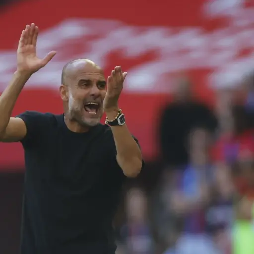 Pep Guardiola, técnico del Manchester City - EFE