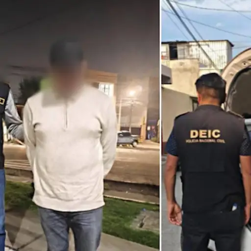 Sujeto capturado en Quetzaltenango  ,PNC