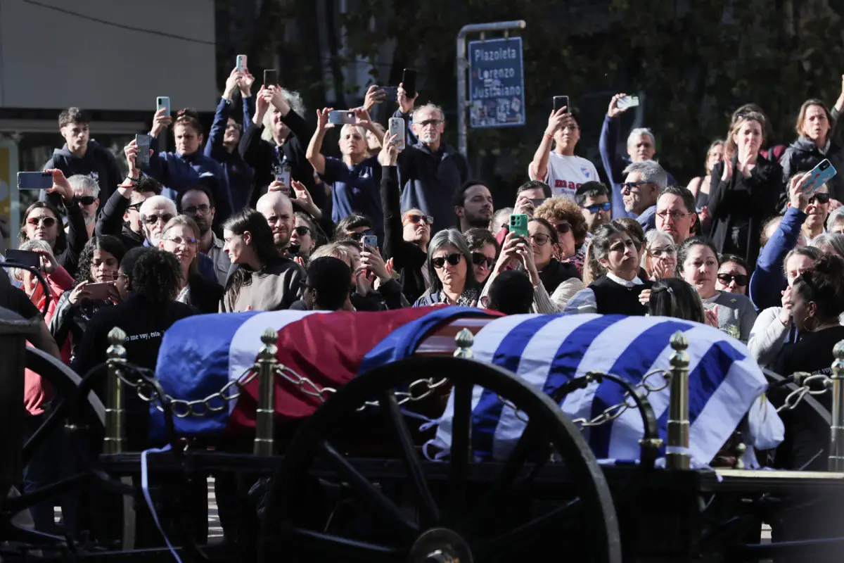 Cortejo fúnebre de José Mujica en Uruguay, EFE