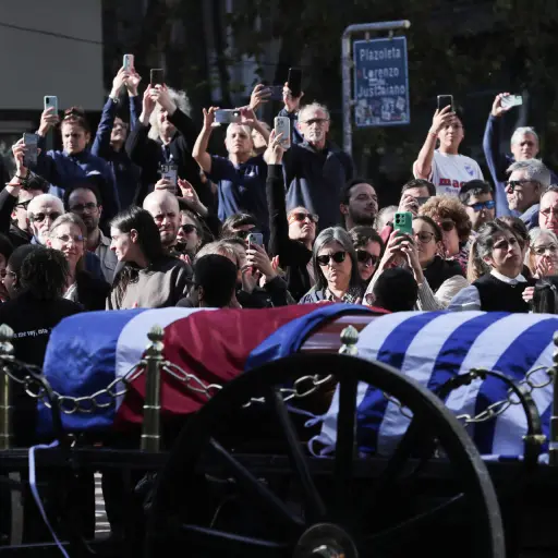 Cortejo fúnebre de José Mujica en Uruguay ,EFE