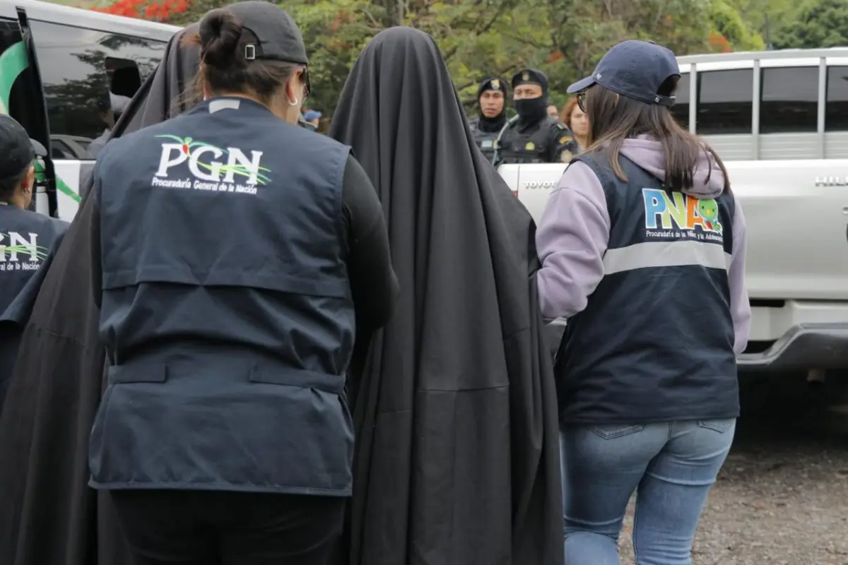 Los menores de Lev Tahor que fueron rescatados tenían alertas Alba-Keneth activas., PGN