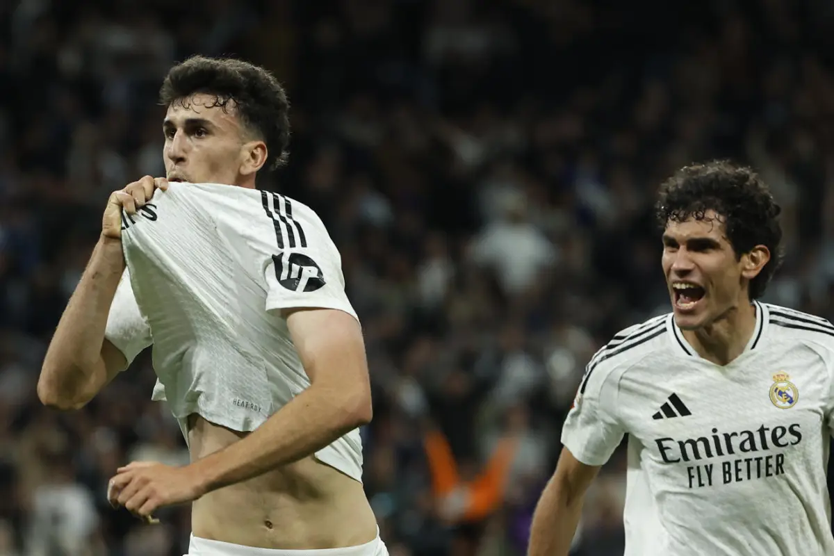 Real Madrid gana sobre la hora con anotación del canterano Jacobo Ramón - EFE