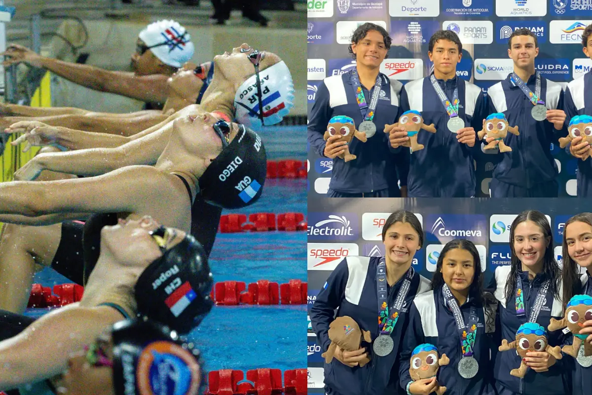 Guatemala tiene participación en el Campeonato Panam Aquatics Medellín 2025