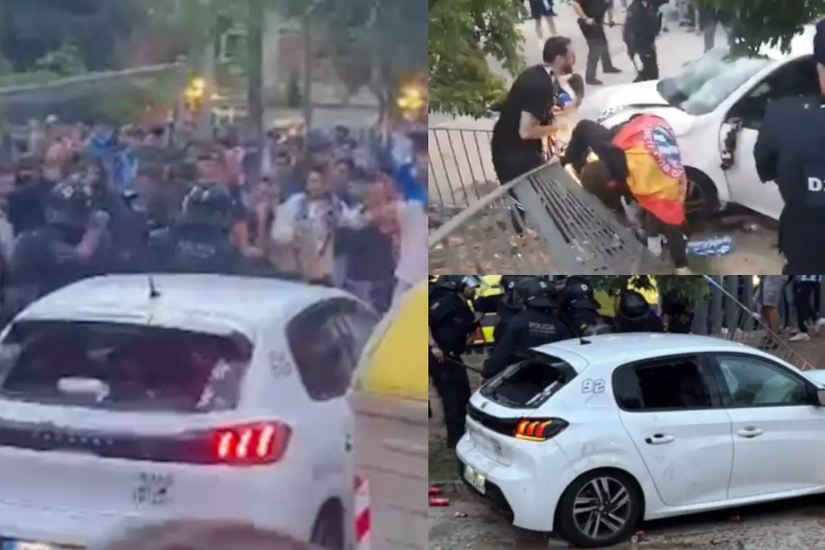 Atropello masivo en afueras del RCD Stadium 