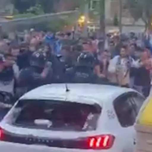 Atropello masivo en afueras del RCD Stadium 