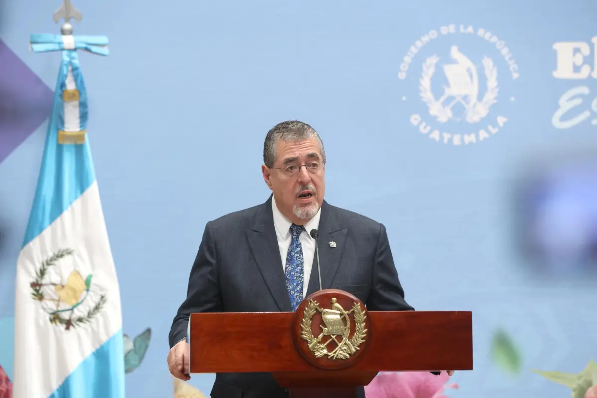 El presidente de Guatemala, Bernardo Arévalo de León, en una fotografía de archivo,  EFE/ Mariano Macz
