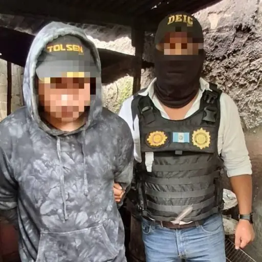 Bayron Galindo es sospechoso de cometer el crimen contra la mujer taxista. ,Ministerio Público