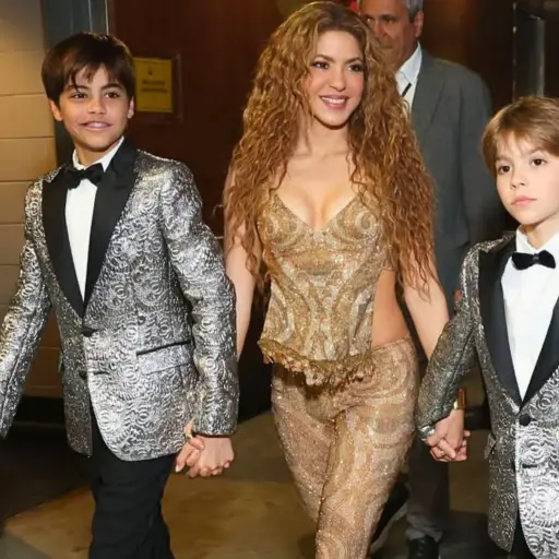 Shakira y sus hijos ,Instagram
