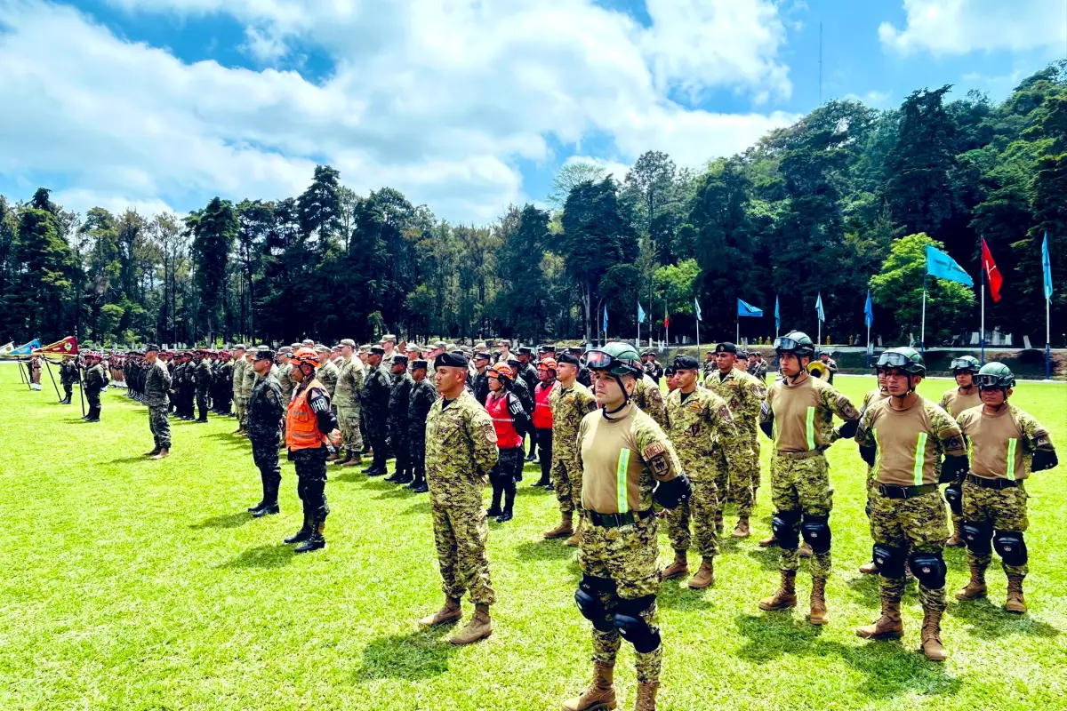 Los ejercicios militares son parte del evento denominado "Centam Guardian"., Foto Ejército