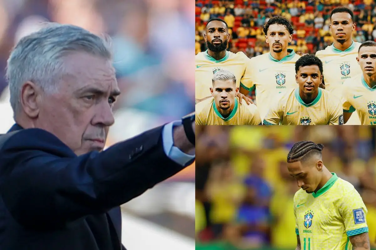 Carlo Ancelotti entusiasma a jugadores de la Selección de Brasil 