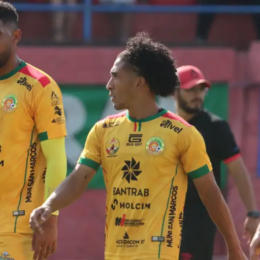 Jugadores del Deportivo Marquense - Alex Meoño