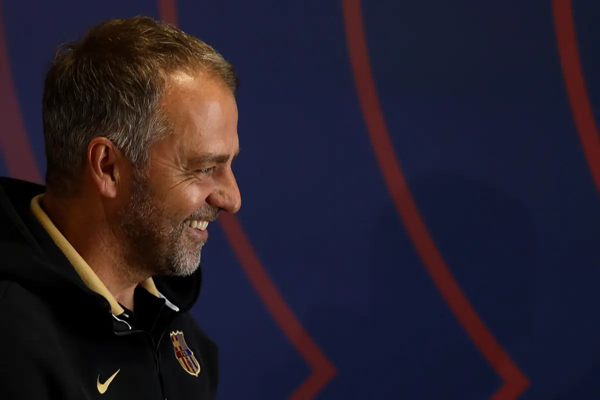 Hansi Flick, técnico del FC Barcelona - EFE