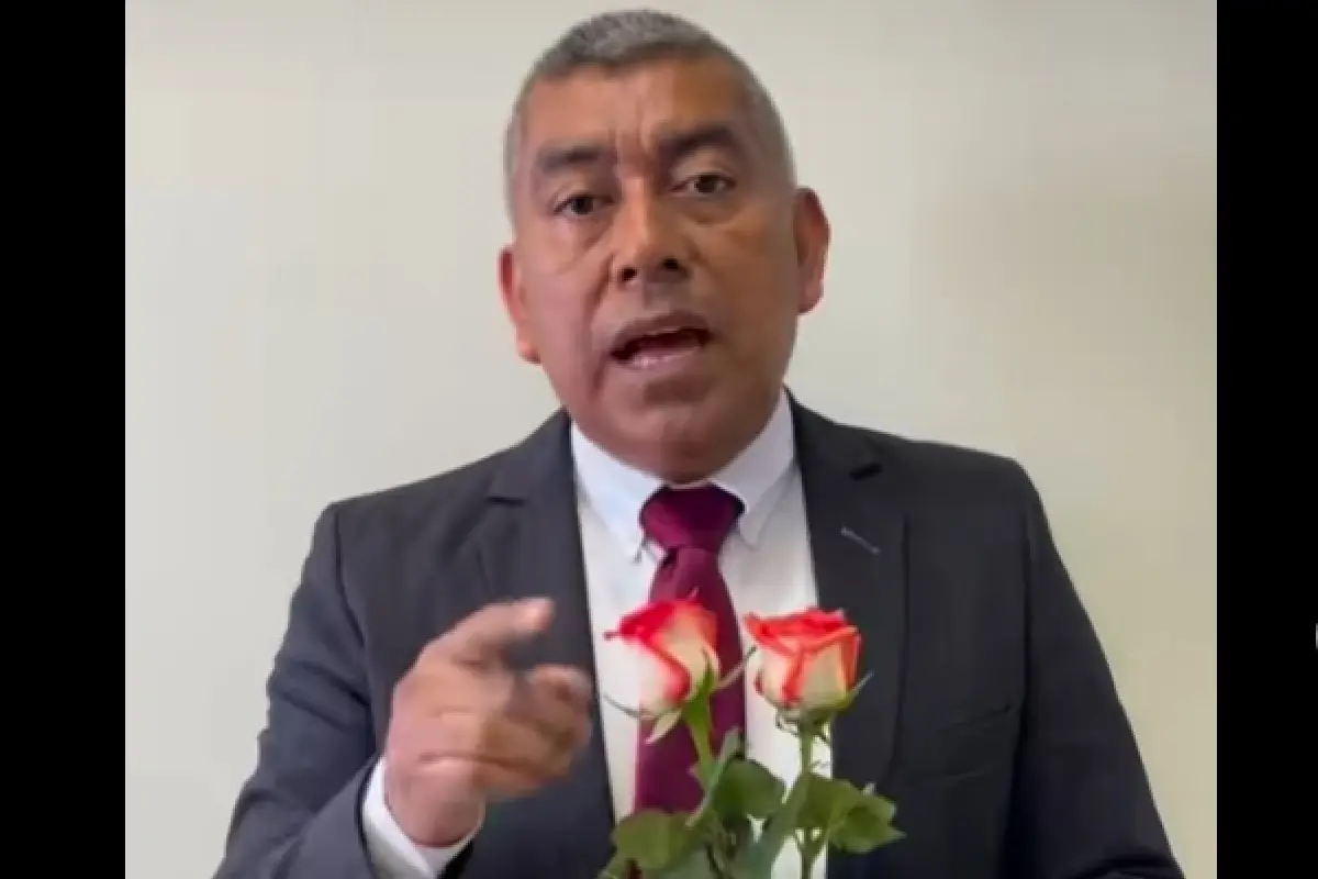 El jefe de la FECI, Rafael Curruchiche, sorprendió en las redes sociales con su mensaje por el Día de las Madres., Captura de pantalla. 