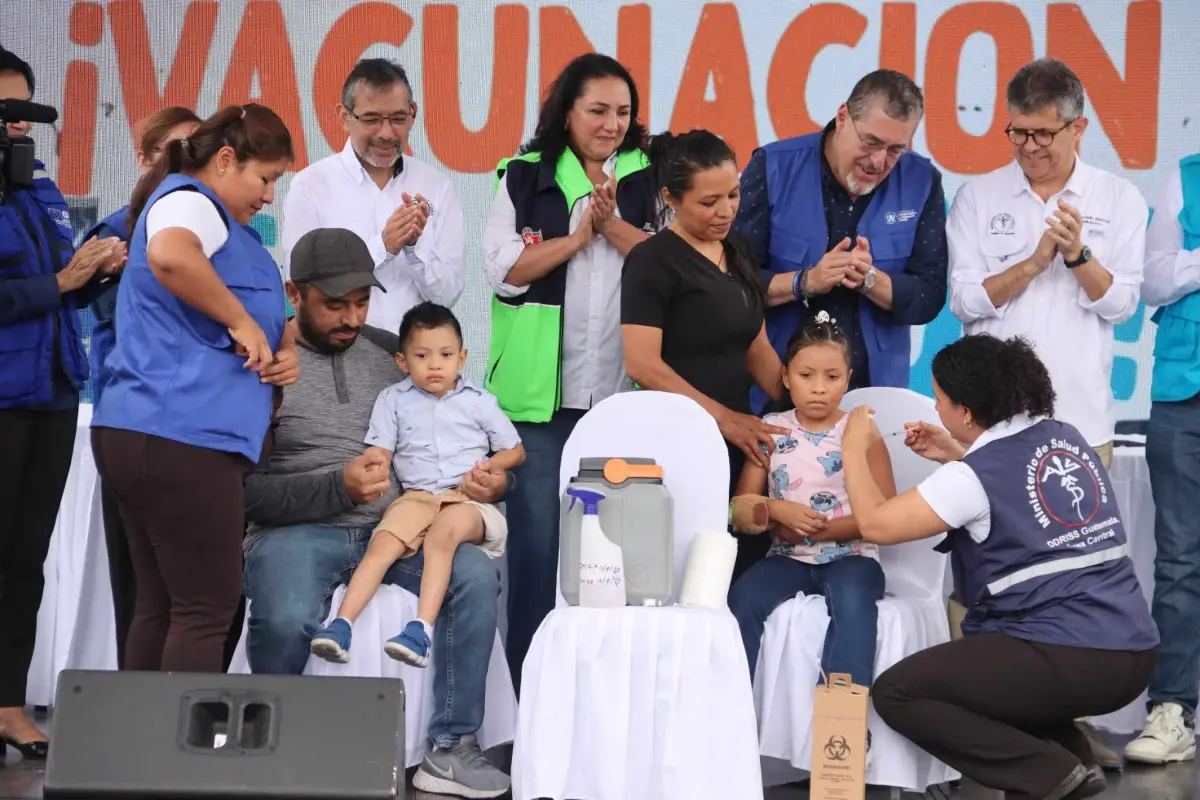  Durante la Semana de la Vacunación en las Américas se pondrá a disposición de la población las vacunas para los niños, mujeres embarazadas y adultos mayores., Alex Meoño/Emisoras Unidas