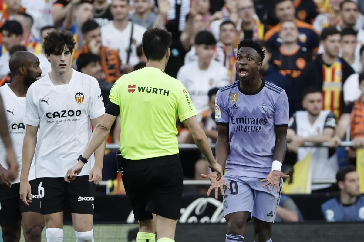 Valencia denuncia falsedades en documental de Vinícius Jr. en Netflix - EFE